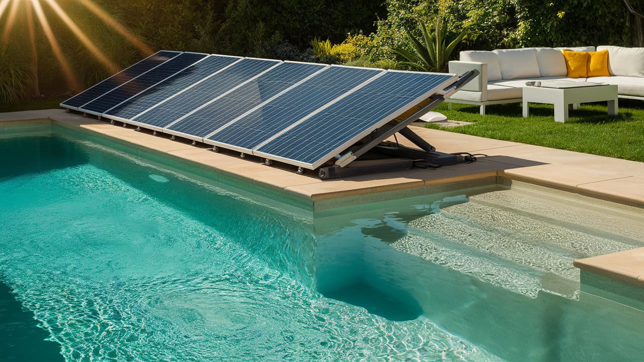 solární ohřev bazénu